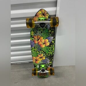Colorful Floral Skateboard